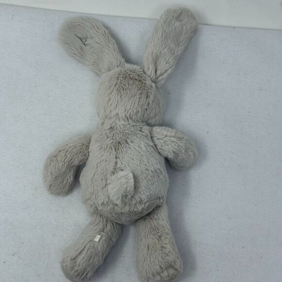 Steiff Handmade Plush Bunny Rabbit Toy Yellow Tag Soft Gray Stuffed Animal Small - Picture 3 of 6